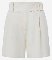 Short Alfaiatado Cintura Alta com Passantes e Pregas - 1