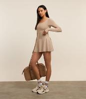 Short Saia Esportivo em Microfibra Leve com Cós Largo - 2