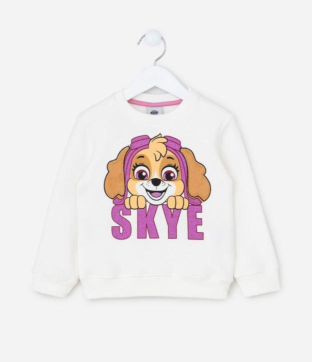 Casaco Infantil com Estampa Skye Patrulha Canina - Tam 1 a 6 Anos - 1