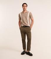 Calça Slim Cropped Alfaiatada em Poliamida com Elastano - 2