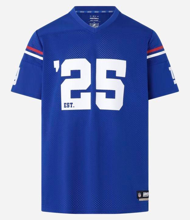 Camiseta Esportiva em Tecnologia Dry com Estampa NFL Giants - 1