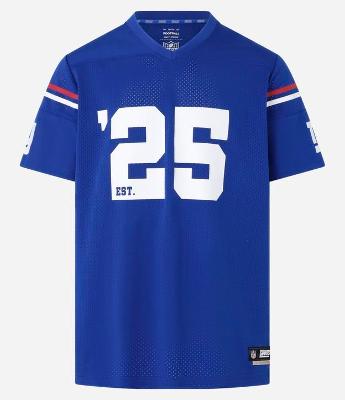 Camiseta Esportiva em Tecnologia Dry com Estampa NFL Giants