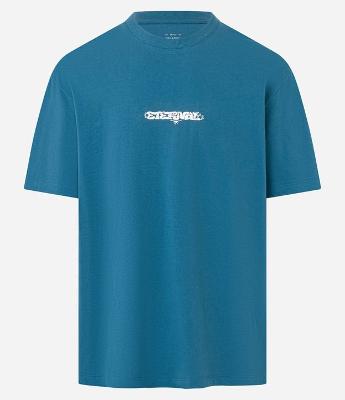 Camiseta Relaxed em Algodão com Estampa Localizada em Relevo Eternal