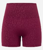 Bermuda Regular Esportiva com Textura Animal Print e Bolso - 1