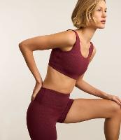 Bermuda Regular Esportiva com Textura Animal Print e Bolso - 3