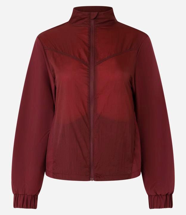 Jaqueta Corta Vento Esportiva com Fio Refletivo - 1