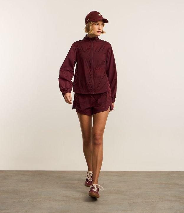 Jaqueta Corta Vento Esportiva com Fio Refletivo - 2