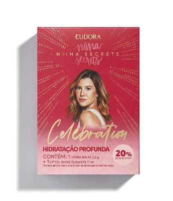 Promopack Celebration Niina Secrets Hidra Balm 3,2g + Lip Oil Shine Flowers 7ml 