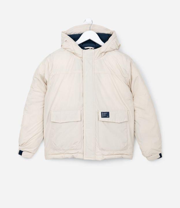 Jaqueta Infantil em Microfibra com Bolsos - Tam 5 a 14 Anos - 1