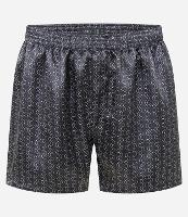 Cueca Samba Canção em Cetim com Estampa - 1