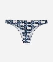 Biquíni Calcinha Básico em Microfibra com Estampa Corrente - 1