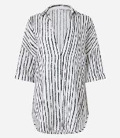 Saída de Praia Camisa em Viscolinho com Listras - 1