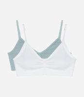 Kit 02 Sutiãs Sem Bojo e Sem Aro Seamless - 1