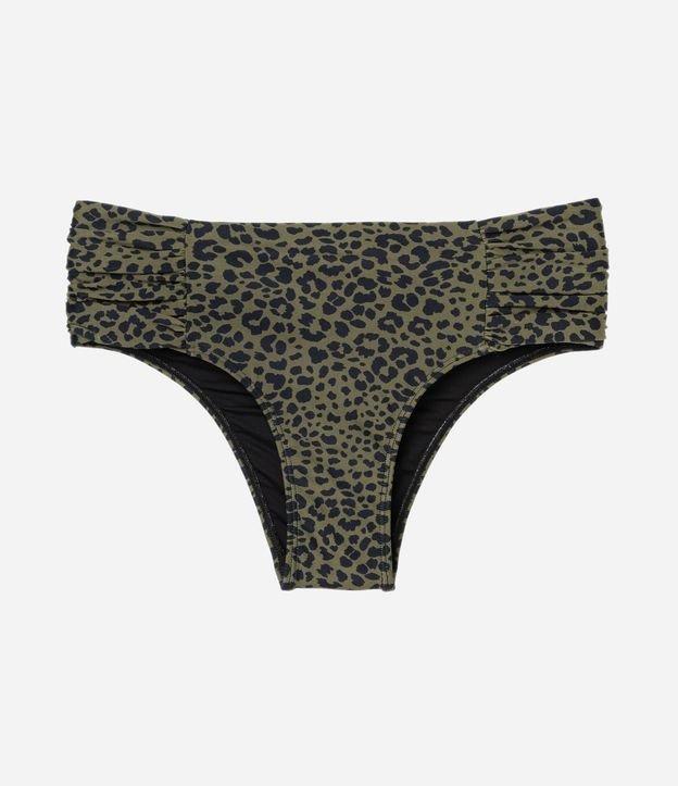 Biquíni Calcinha Sunkini Animal Print com Lateral Franzida - 1