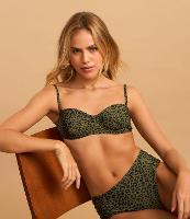 Biquíni Calcinha Sunkini Animal Print com Lateral Franzida - 2