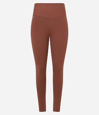 Calca Legging Esportiva em Microfibra com Bolsos