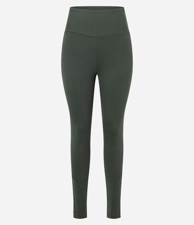Calca Legging Esportiva em Microfibra com Bolsos - 1