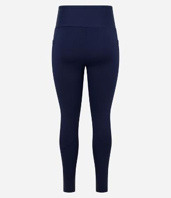 Calca Legging Esportiva em Microfibra com Bolsos