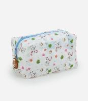Nécessaire Retangular Média com Estampa de Porquinho - 1