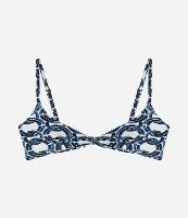 Biquíni Top Camisetinha em Microfibra com Estampa Corrente - 1