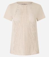 Camiseta Esportiva em Microfibra com Recorte Furadinho - 1