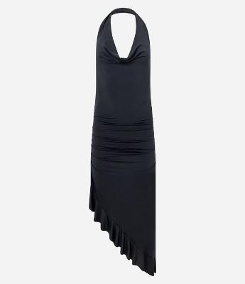 Vestido Evasê Curto com Elastano Frente única
