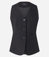 Colete Alfaiatado com Botões e Bolsos Embutidos - 1