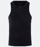 Regata Muscle em Ribana Estonada com Puídos - 1