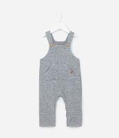 Jardineira Infantil com Textura Matelassê - Tam 0 a 18 meses - 1