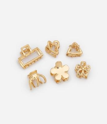 Kit 06 Piranhas de Cabelo com Formas Diversas