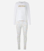 Pijama Longo em Ribana com Estampa Harry Potter - 1