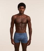 Sunga em Microfibra Leve com Estampa de Coqueiro - 1