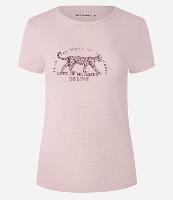 Camiseta Esportiva em Microfibra Furadinha com Estampa Onça Need of Movement - 1