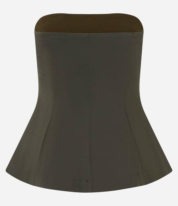 Blusa Peplum em Bengaline Tomara que Caia - 1