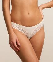 Kit 02 Calcinhas Biquíni em Microfibra com Detalhes em Renda - 1