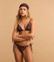 Biquíni Top Cortininha em Microfibra com Estampa Paisley - 3