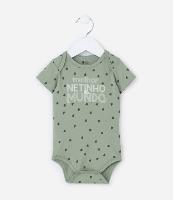 Body Infantil com Lettering Melhor Netinho do Mundo - Tam 0 a 18 meses - 1
