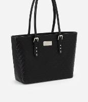 Bolsa Shopper Grande com Textura e Detalhes na Alça - 1