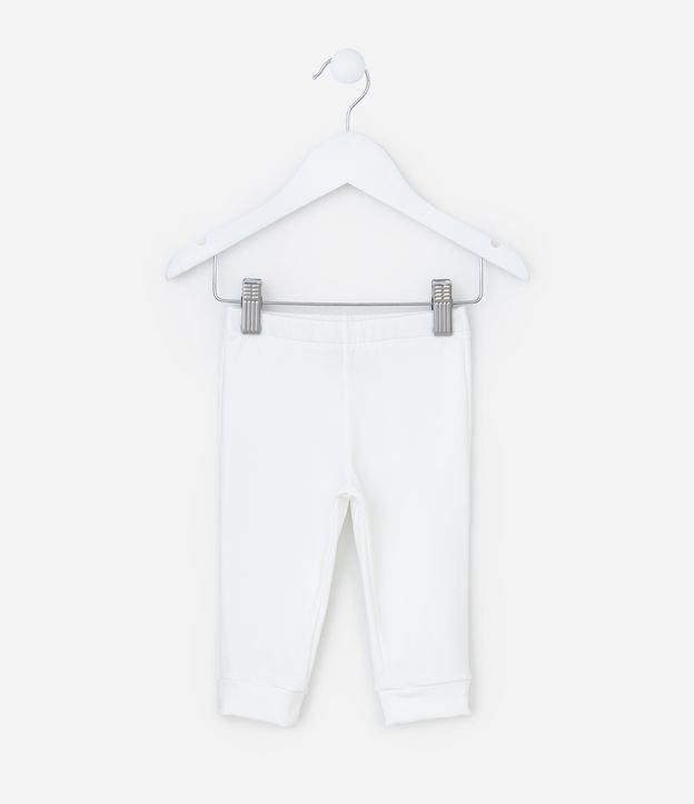 Calça Infantil em Malha Térmica - Tam 0 a 18 meses - 1