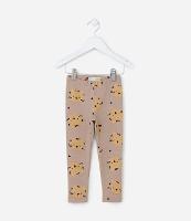 Calça Legging Infantil com Estampa Tigrinho - Tam 1 a 6 Anos - 1