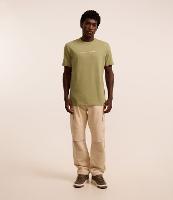 Calça Baggy em Sarja com Bolsos Cargos e Ajuste na Barra - 1