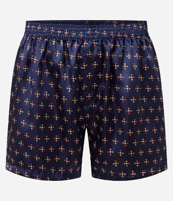 Cueca Samba Canção em Cetim Estampada