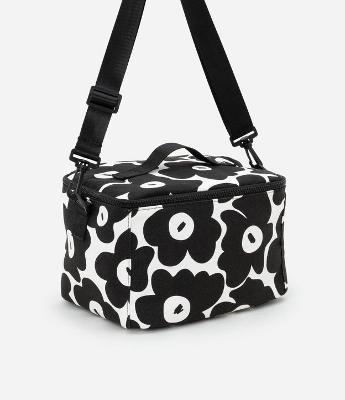 Lancheira Térmica com Estampa Floral Contrastante