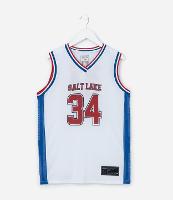 Regata Esportiva Infantil Estampa Salt Lake - Tam 5 a 14 Anos - 1