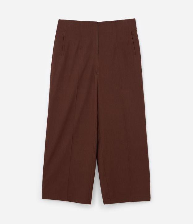 Calça Wide Leg Alfaiatada em Viscose Curve & Plus Size - 1