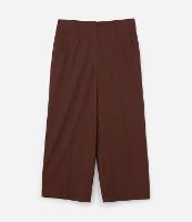 Calça Wide Leg Alfaiatada em Viscose Curve & Plus Size - 1