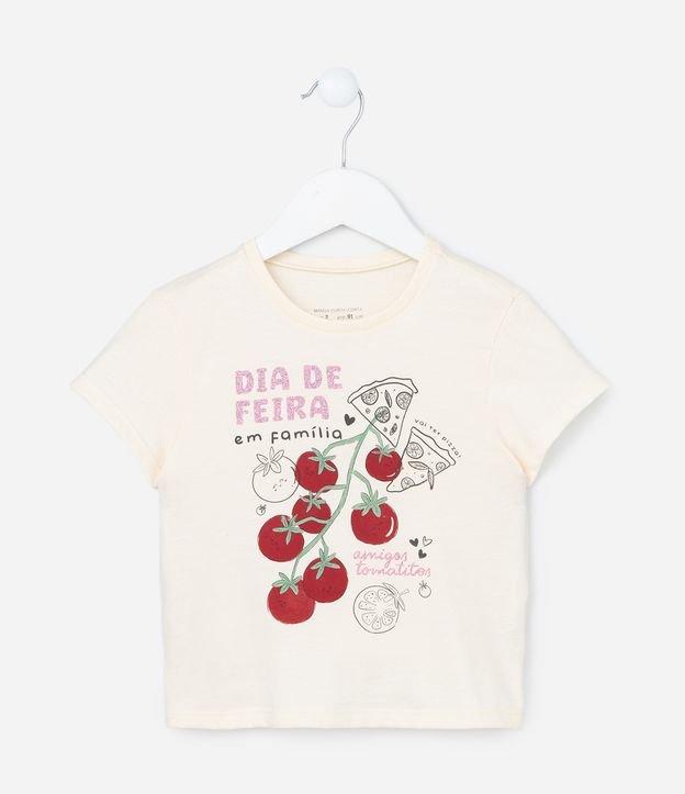 Blusa Infantil com Estampa Dia de Feira - Tam 1 a 6 Anos - 1