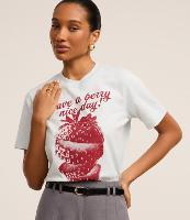 Camiseta em Algodão com Estampa Have a Berry Nice Day - 2