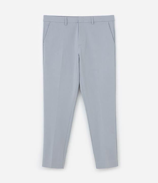 Calça Slim em Alfaiataria Com Passante e Bolso - 1
