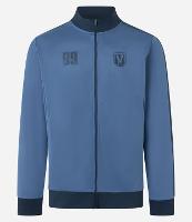 Casaco Esportivo em Helanca com Estampa Lettering e Fechamento Frontal - 1